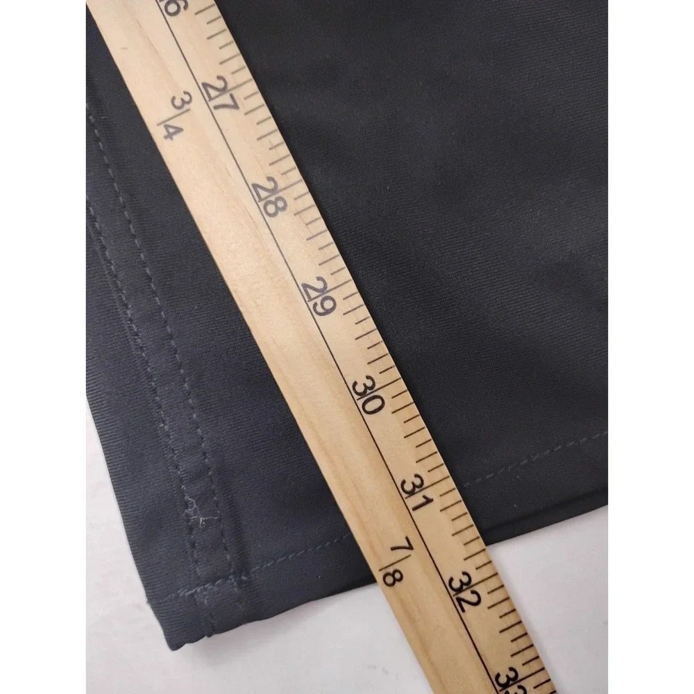 Projek Raw Pants Men's 36x32 Classic Fit Straight Leg‎ Elastic Waist Chino Black